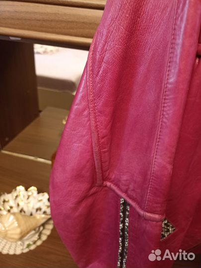 Натуральная кожаная куртка женская