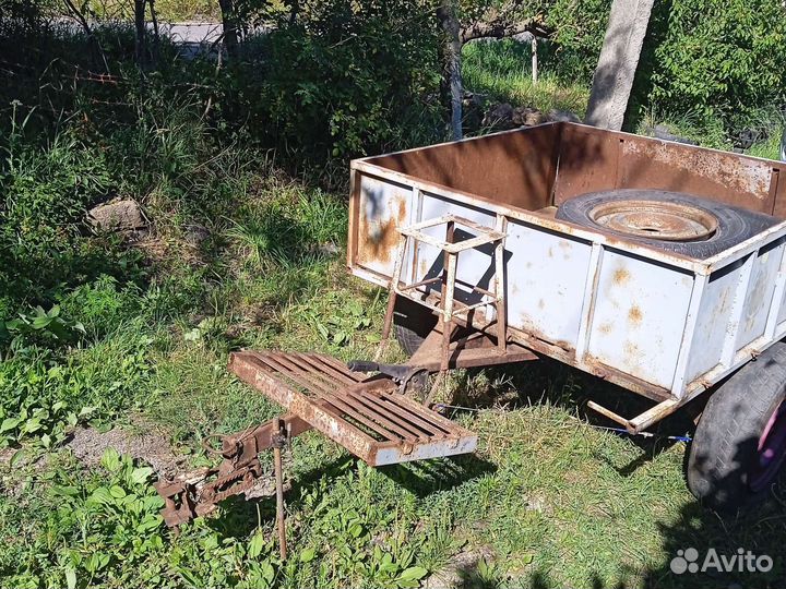 Прицеп для мотоблока самодельный