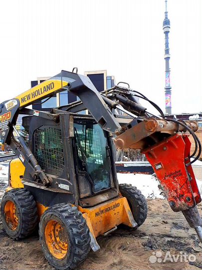 Аренда мини-экскаватора, мини-погрузчика, ямобура