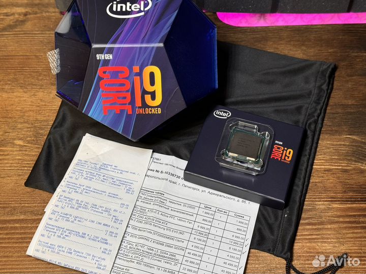 Процессор intel core i9 9900k