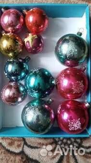 Елочные игрушки СССР