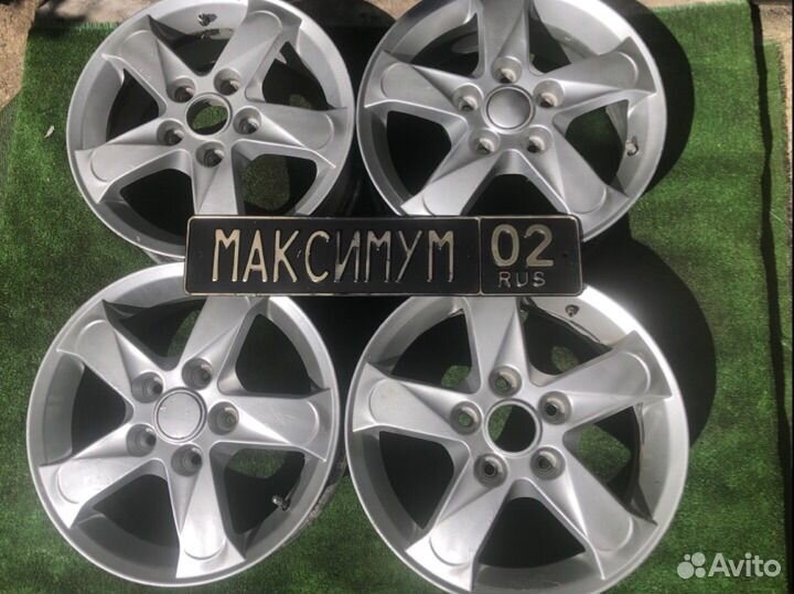 Комплект Литых дисков R15 5/114.3