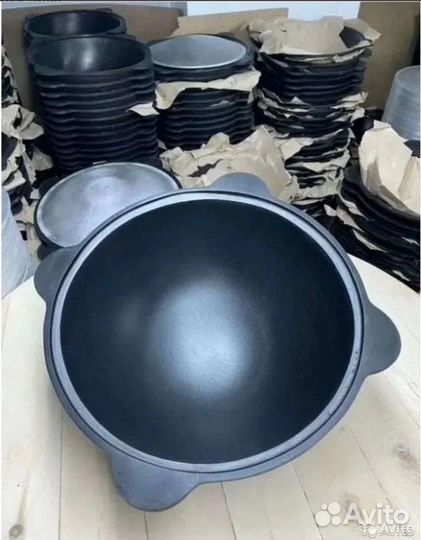 Казан чугунный Узбекский - от 3.5 до 22л