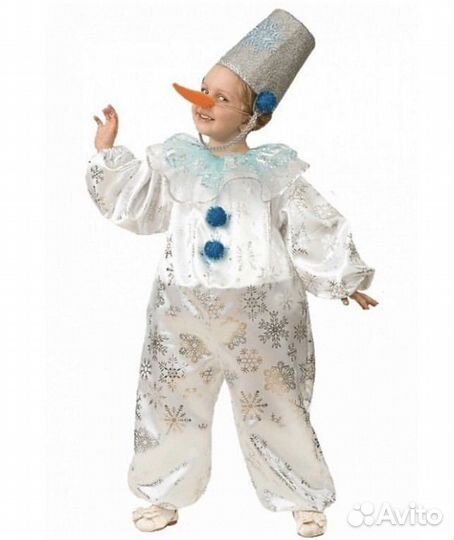 Костюм снеговика