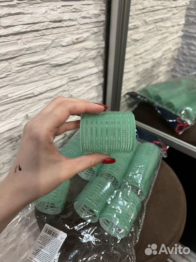 Бигуди-липучки новые 12 штук