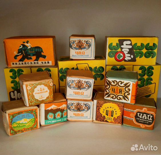 Чай Грузинский, Въетнамский, Индийский 17 уп