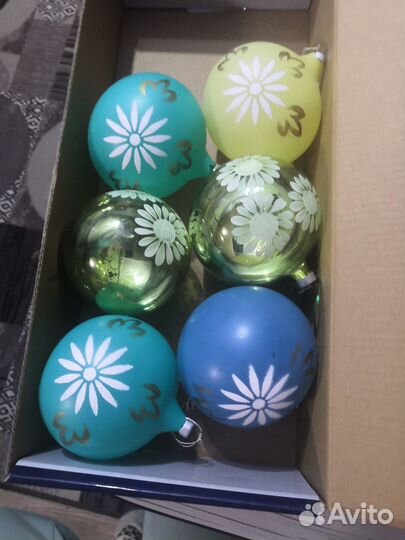 СССР елочные игрушки