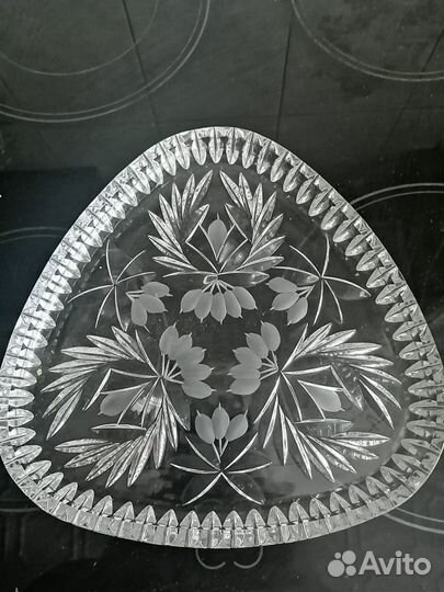 Графин, Вазы, подносы из хрусталя