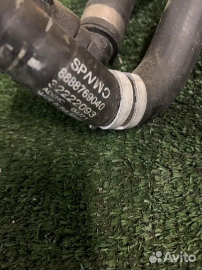 Патрубки шланги печки volvo XC40