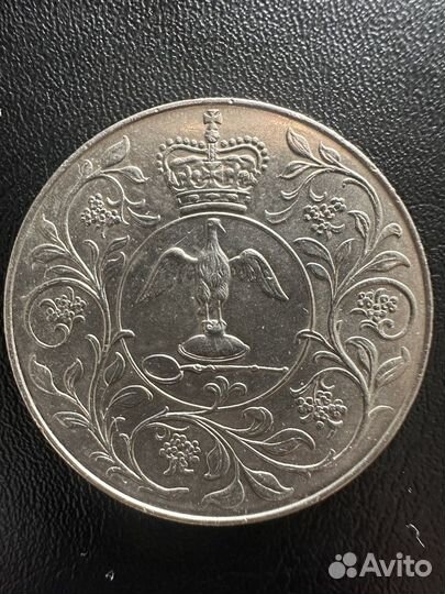 25 пенсов 1977г