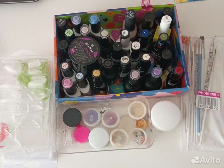 Все для маникюра набор мастера для наращивания