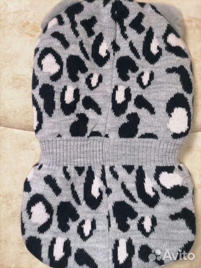 Шапка шлем для девочки новая