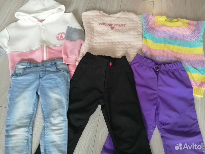 Пакет вещей на девочку 104