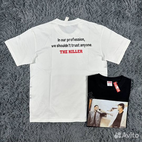 Футболка supreme the killer trust FW18 tee