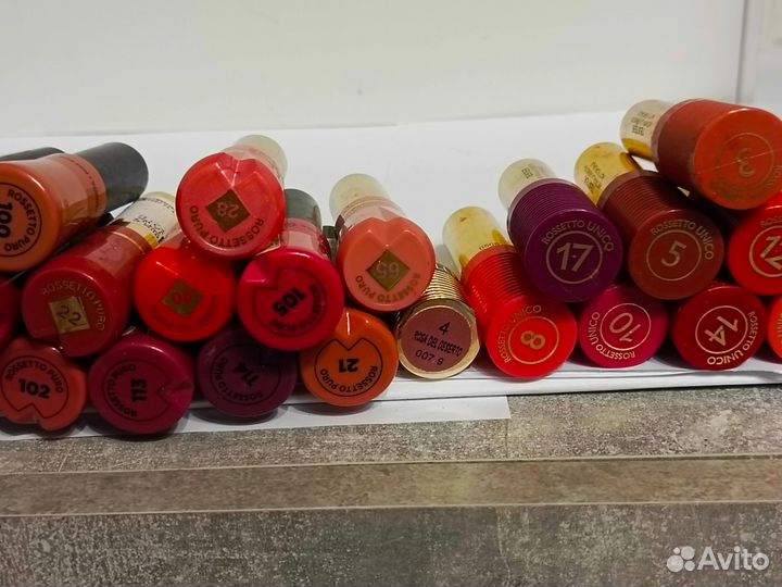 Помады Collistar оригинальные тестеры 37 штук