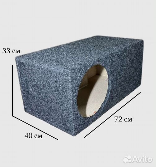 Корпус автомобильного сабвуфера 12 дюмов