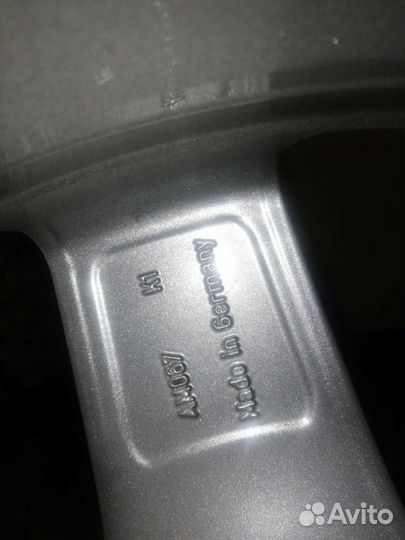 Колёса Goodyear. Разноширокие. на диске AMG оригин