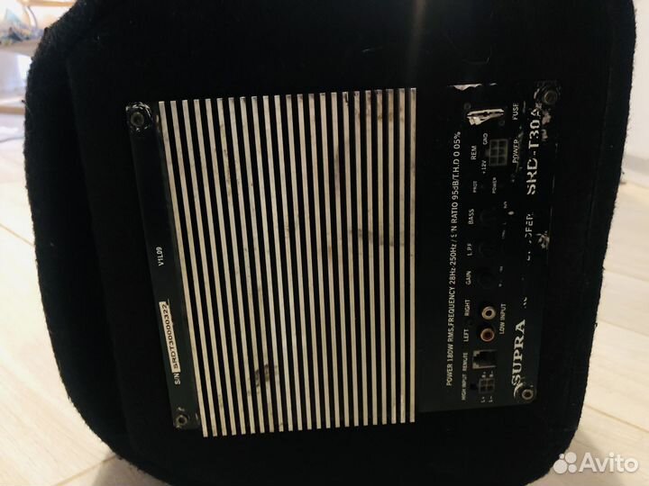 Активный сабвуфер supra