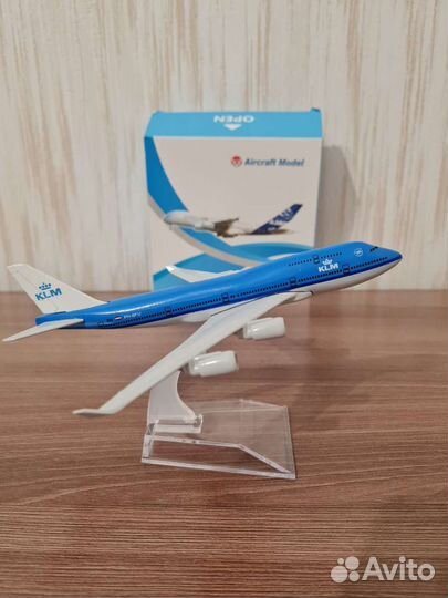 Модель самолета Boeing 747 авиакомпании KLM