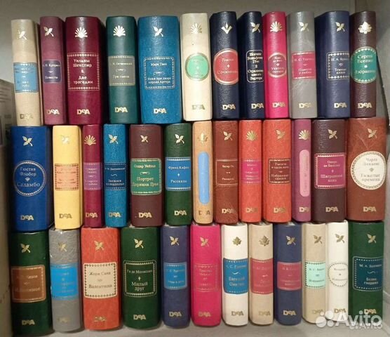 Шедевры мировой литературы в миниатюре. 37 шт