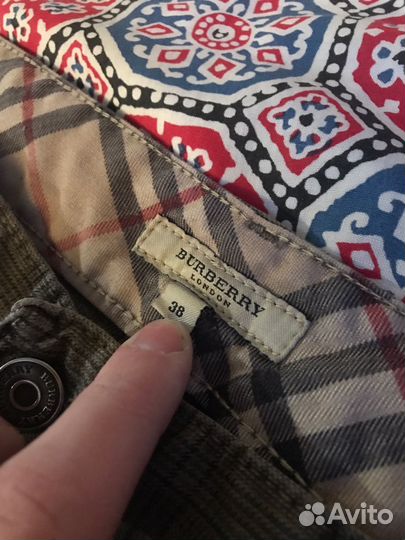 Штаны burberry