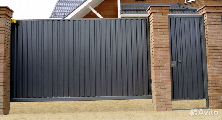 Забор из профнастила от изготовителя