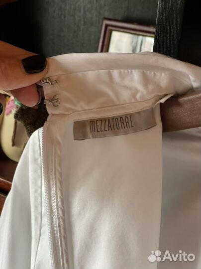 Massimo Dutti белая блузка s