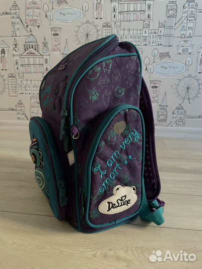 Портфель школьный ранец Delune