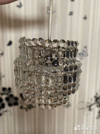 Люстра хрустальная СССР