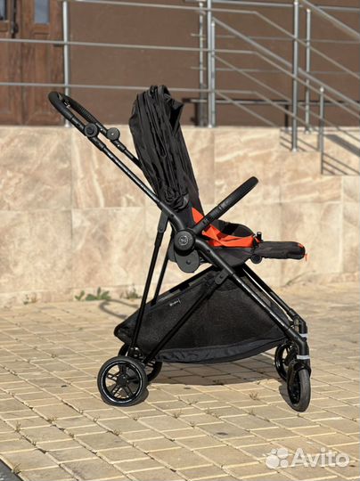 Прогулочная коляска Cybex Melio Street чёрная
