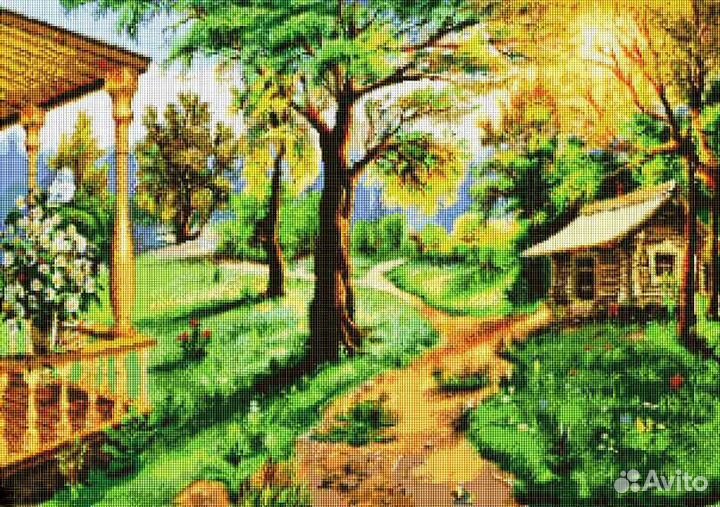Набор алмазной мозаики 71х53 см