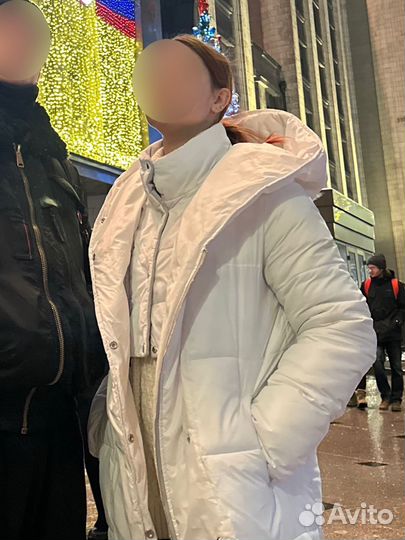 Куртка зимняя длинная женская