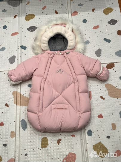 Зимний конверт для новорожденных