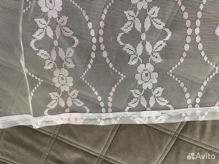 Тюль для кухни новая