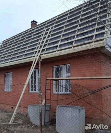 Фасадные работы, ремонт и замена кровли