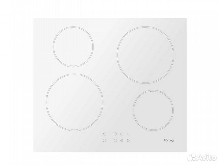 Индукционная варочная панель Korting HI 64042 BW