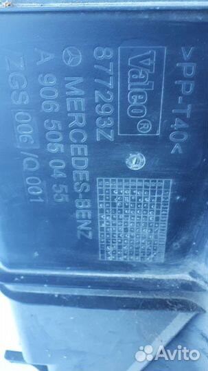 Кожух на вентилятор(диффузор) Мерседес