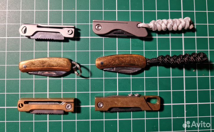 Микро нож, складной маленький нож, брелок