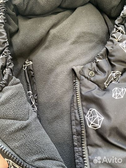 Зимний конверт в коляску leokid