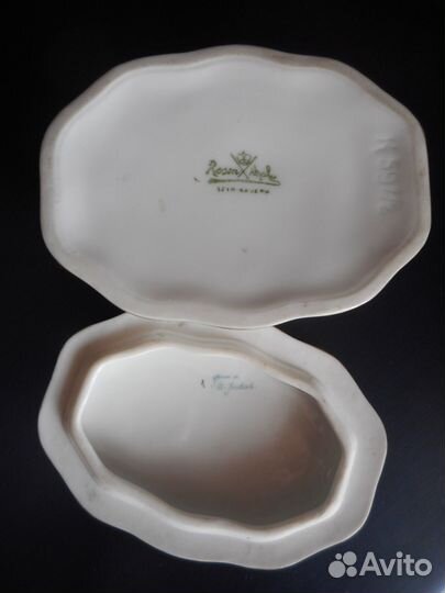 Фарфоровая шкатулка Rosenthal Германия-Бавария