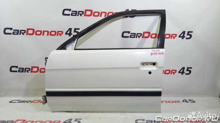 Дверь передняя левая б/у для Toyota Corsa (6711216