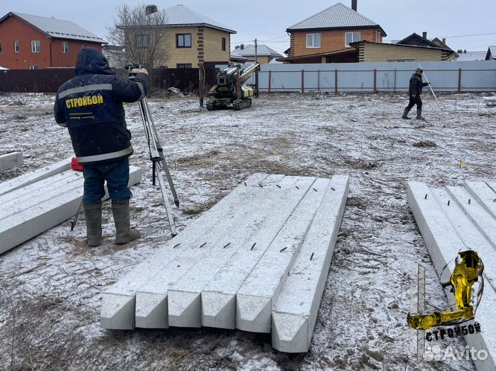 Жб сваи, забивка жб свай