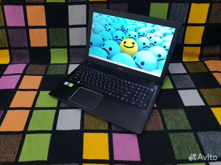 Игровой ноутбук Acer aspire E5-575G i3 видео 2Гб