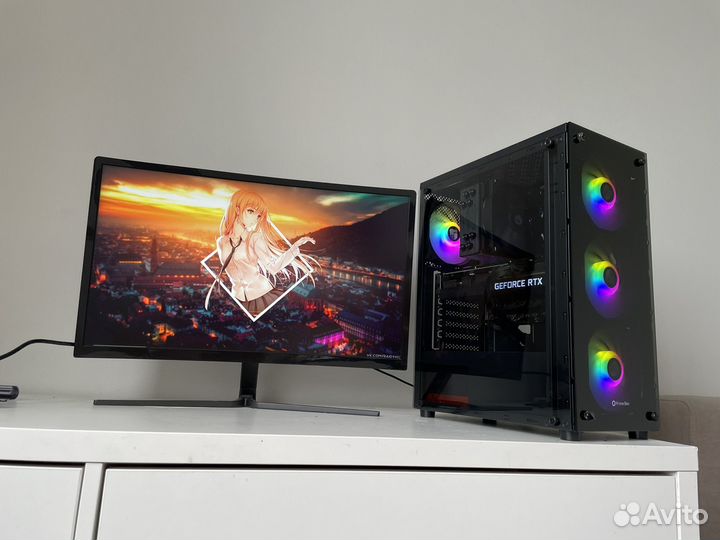 Пк/i7 10700/RTX 3080/32 gb/1024 nvme/Монитор