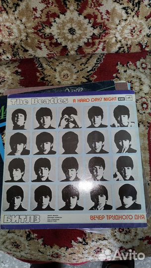Винил Beatles фирма Мелодич