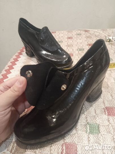 Боты ботики ретро винтаж женские 60 год