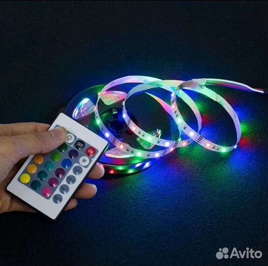 Светодиодная лента rgb с пультом