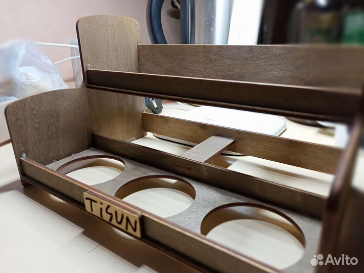 Подставка деревянная для чая и не только