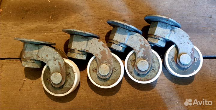 Колеса для стеллажей, шкафов, тележек и т.д