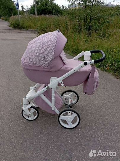 Коляска 2 в 1 adamex luciano